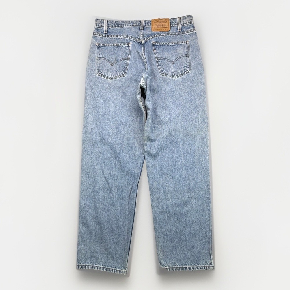 Vintage Levi's 550 Orange‎ Tab Jeans 36x30 (Fits 34x29) Relaxed Fit Distressed
